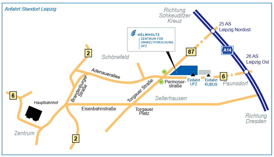 Anfahrt UFZ 2